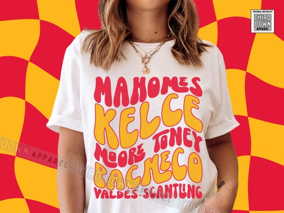Kansas City Chiefs NFL Womens Tie-Dye Rush Oversized T-Shirt