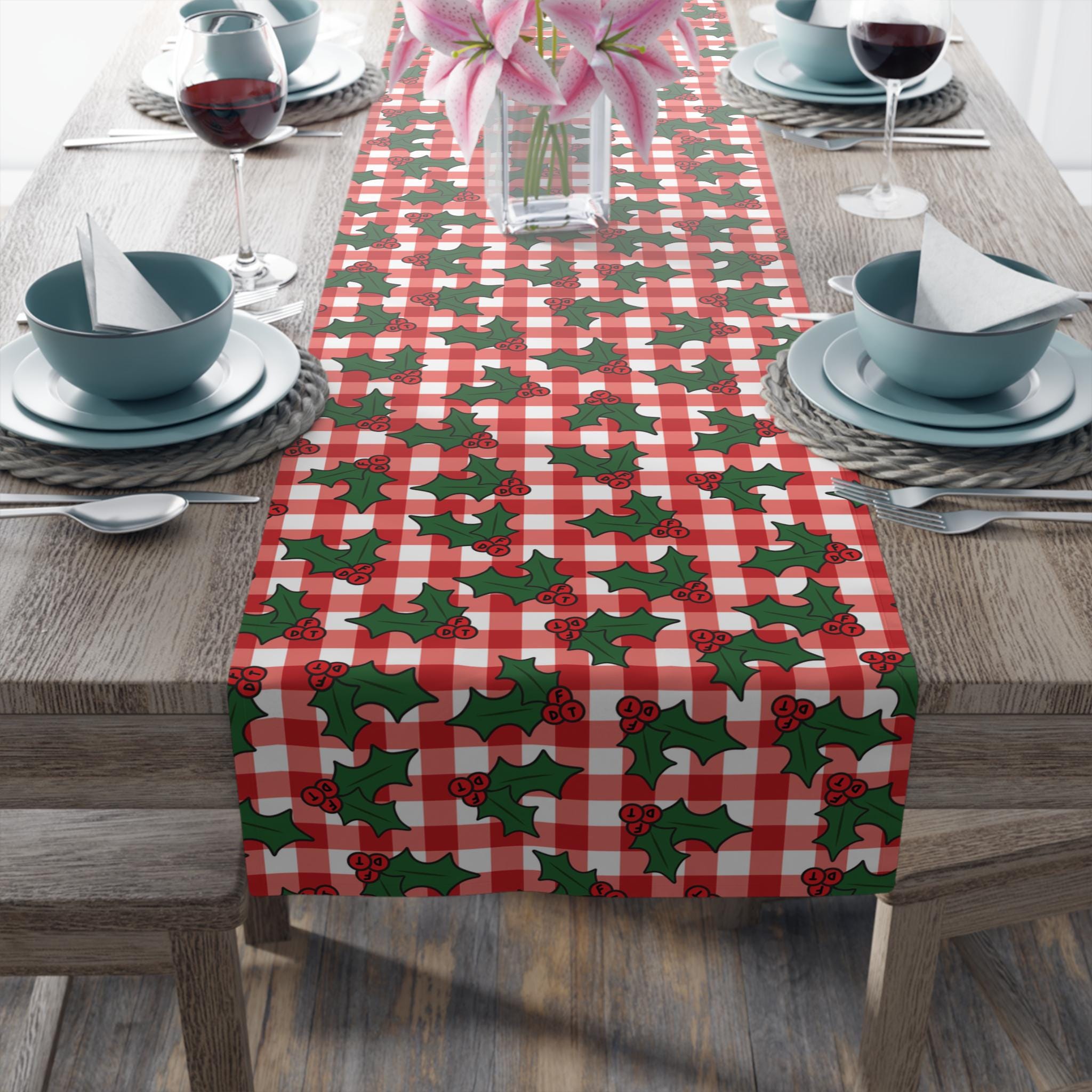 Sunwer Merry Christmas Table Runner Grinchmas Jack - View #9