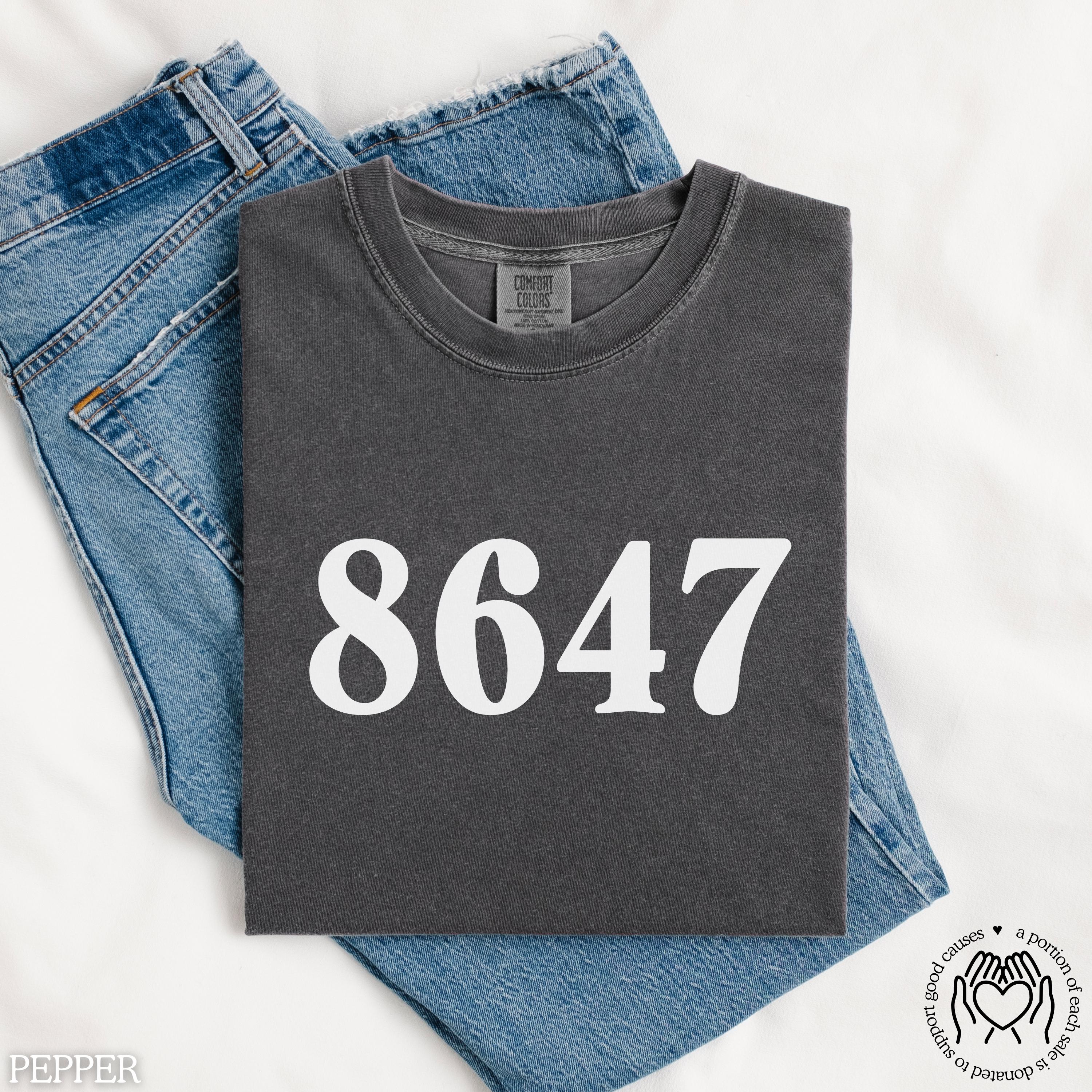 8647 Subtle Anti Trump Shirt, F*ck Trump Tee, 8647 Shirt, Trump