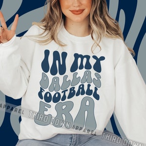Dallas Cowboys Sweatshirt Vintage Women 