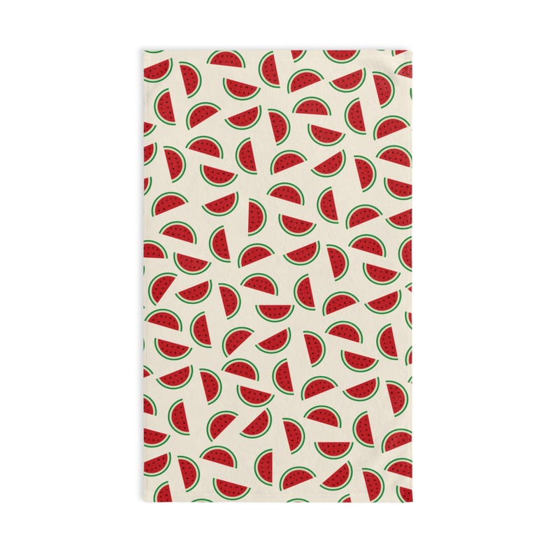 Subtle Trump Sucks Watermelon Seeds Hand Towel, Funny Political Home Decor, Summer Kitchen Towel, Hostess Gift, Sarcastic Liberal Gift, FDT