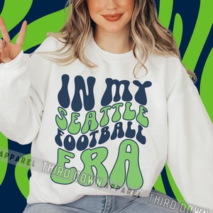 In My New York Football Era Sweatshirt Retro Jets Crewneck 