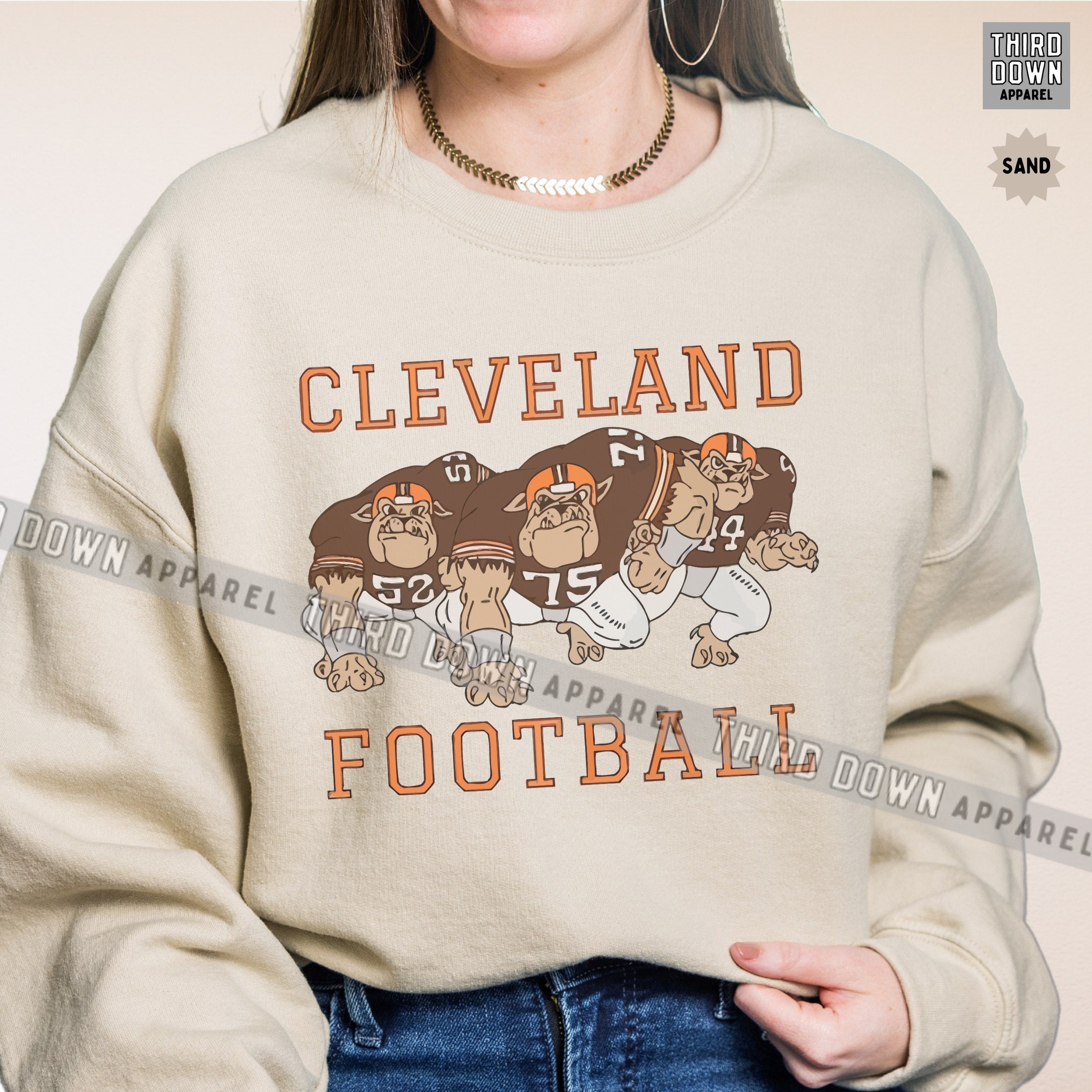 Browns Vintage Shirt 3D Dawg Pound Unique Cleveland Browns Gifts -  Personalized Gifts: Family, Sports, Occasions, Trending