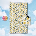 Subtle F*ck Trump Lemon Hand Towel, Funny Political Home Decor, Lemon Kitchen Towel, Home Accessory Humor, Sarcastic Liberal Gift, FDT Towel