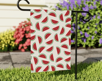 Trump Sucks Watermelon Seed Flag, Funny Political Garden Flag, Anti Trump Outdoor Decor, Summer Fruit Yard Flag, Liberal Lawn Flag, FDT Flag