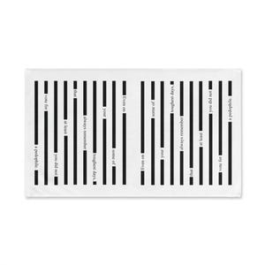 Redacted Epstein Files F*ck Trump Hand Towel, Funny Political Home Decor, Progressive Liberal Gift, FDT Towel, Sarcastic Kitchen Towel image 3