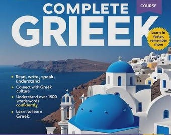 Learning Greek for Beginners PDF - 347 pages