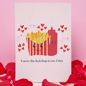 Carte de la Saint-Valentin, carte de la Saint-Valentin douce, carte de la Saint-Valentin romantique, carte pour mari, carte pour femme, carte drôle, carte numérique