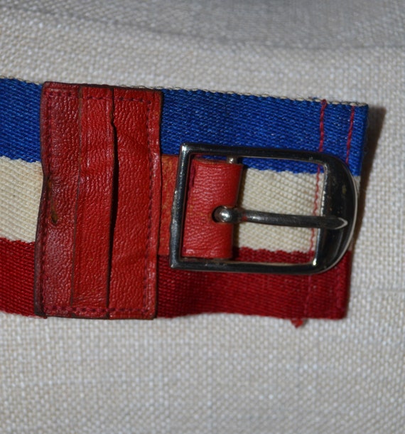 1940s Red, White & Blue, Vistory, Patriotic, Canv… - image 4