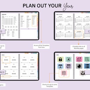 Purple Digital Planner | Goodnotes Planner | iPad Planner | Notability ...