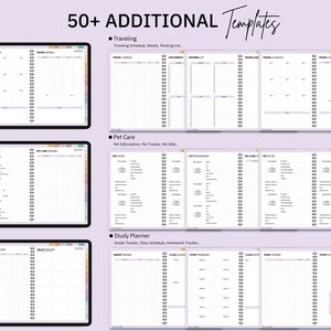 Purple Digital Planner | Goodnotes Planner | iPad Planner | Notability ...