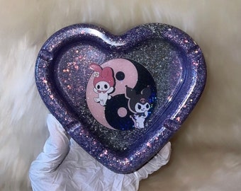 Kawaii Ashtray| Cute Ashtray| Cool Ashtray| Custom Ashtray| Ash tray cute| Ash tray| Cool Ash tray| Big Heart Ashtray