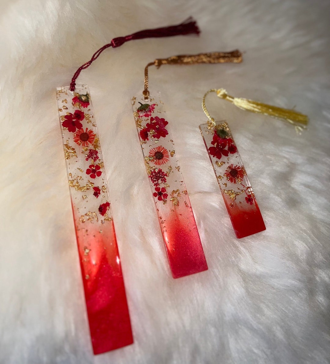 Custom Bookmarks Pressed Flower Bookmark Bookmark With Tassel Bookmark