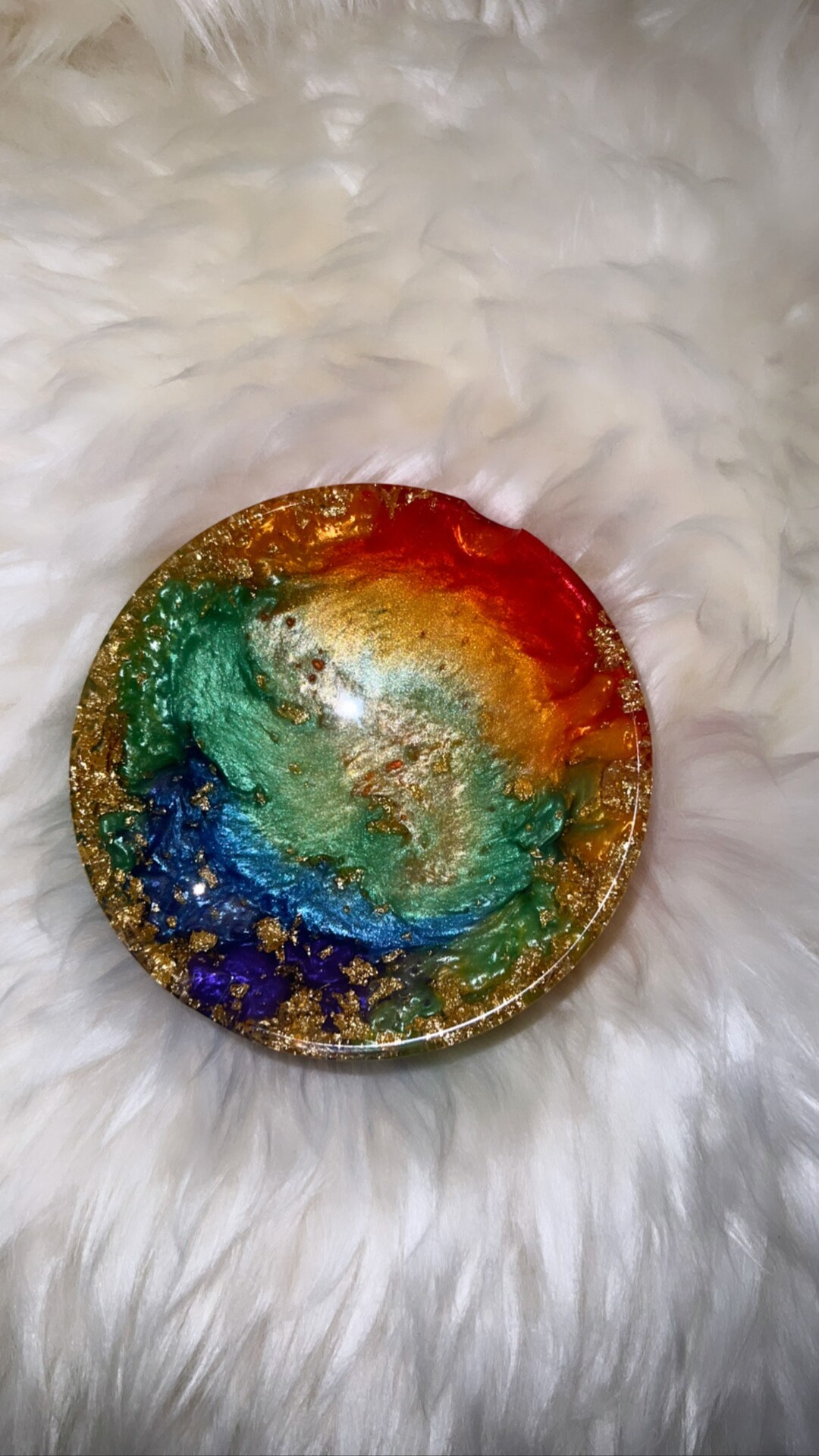Rainbow Custom Ashtray Cute Ashtray Ash Tray Etsy