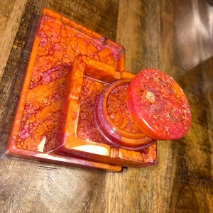 Juego de bandejas de resina/Juego de bandejas de regalo/Juego de bandejas personalizadas/Juego de bandejas a juego