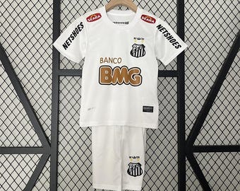 Santos 2011/12  Kids&#39; kit retro, Home Jersey – Custom Football Kit with Name & Number