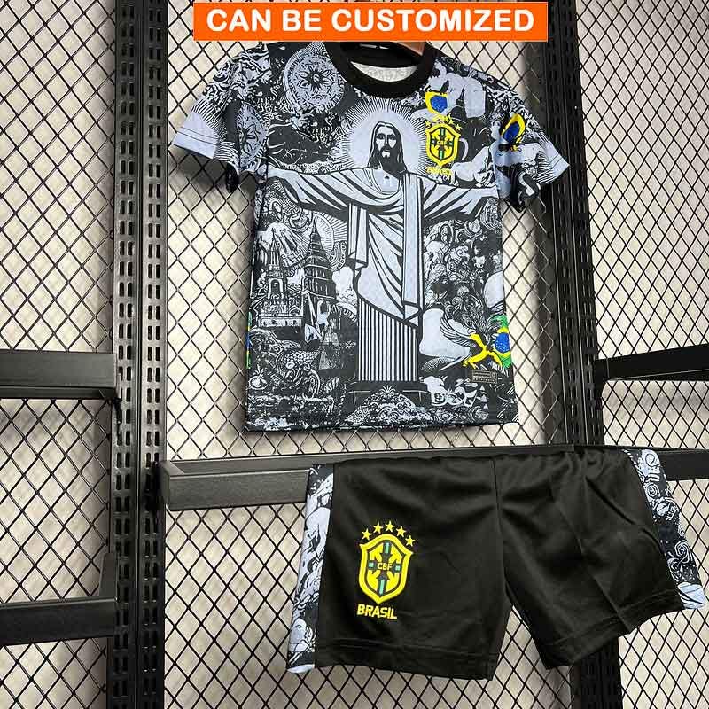 Personalized Brazil Football Jersey: Custom Name & Number