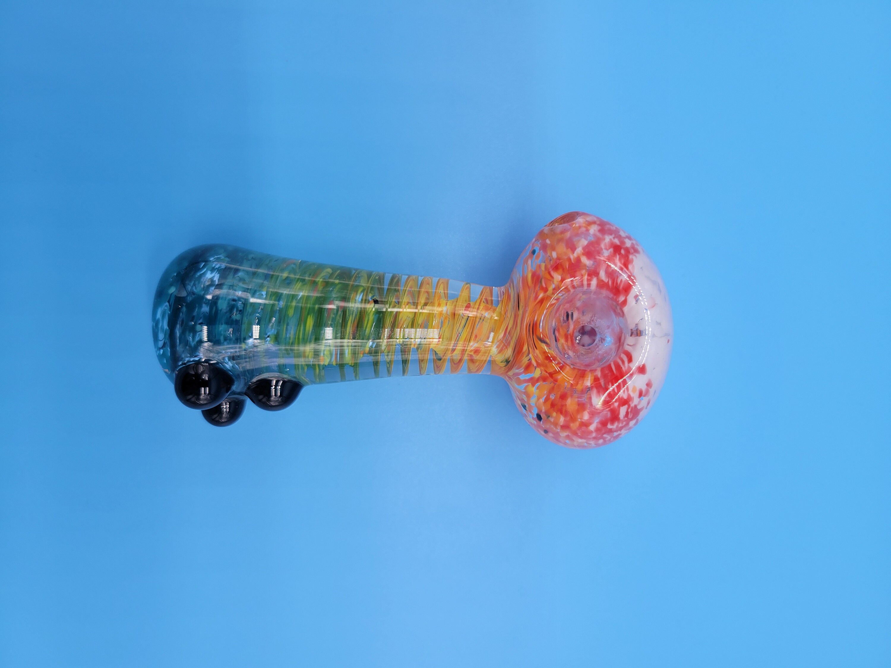 4 Rainbow Heavy Duty Glass Pipe Etsy