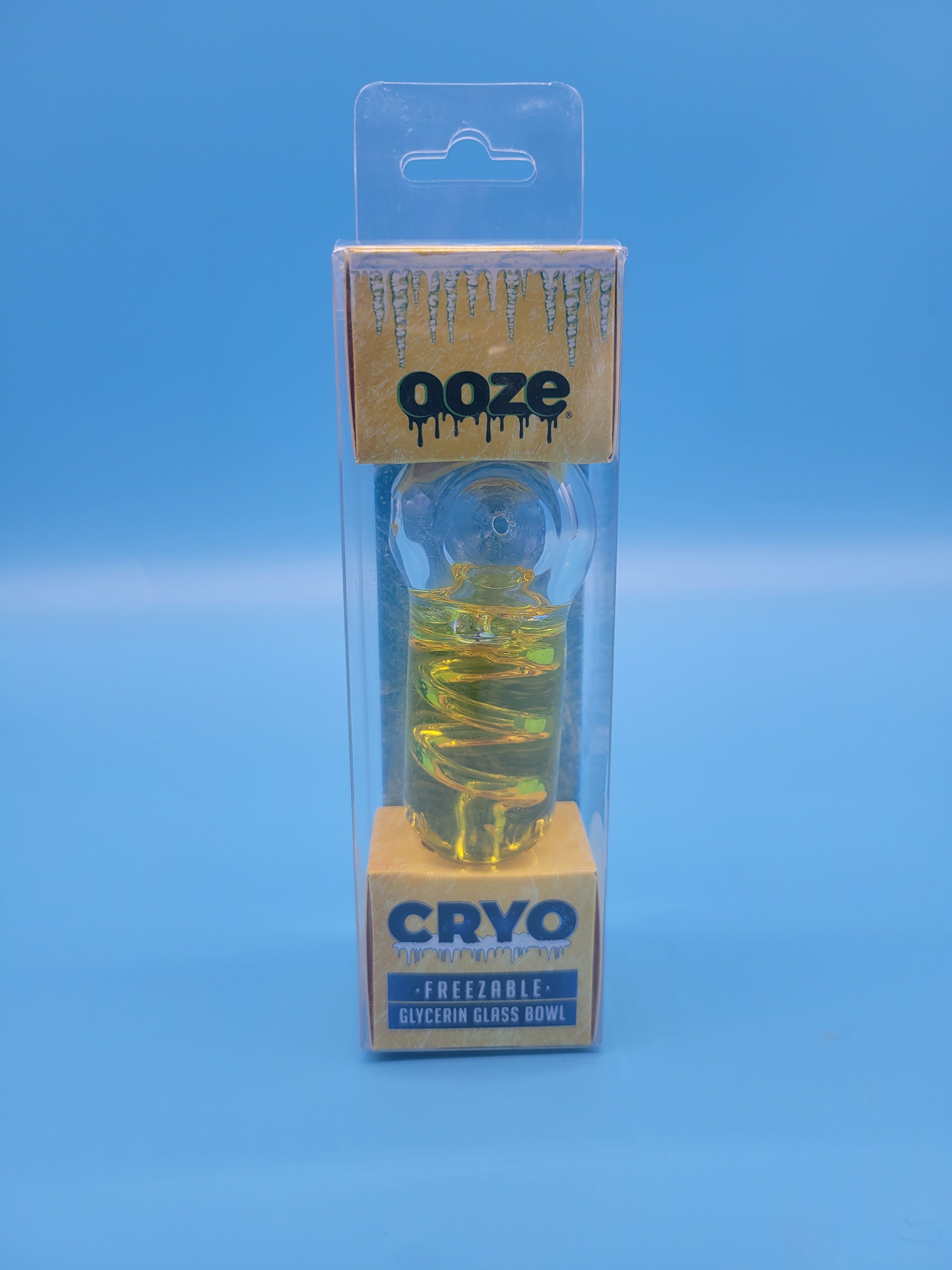 Ooze 4 Glycerin Freeze Glass Pipe Etsy