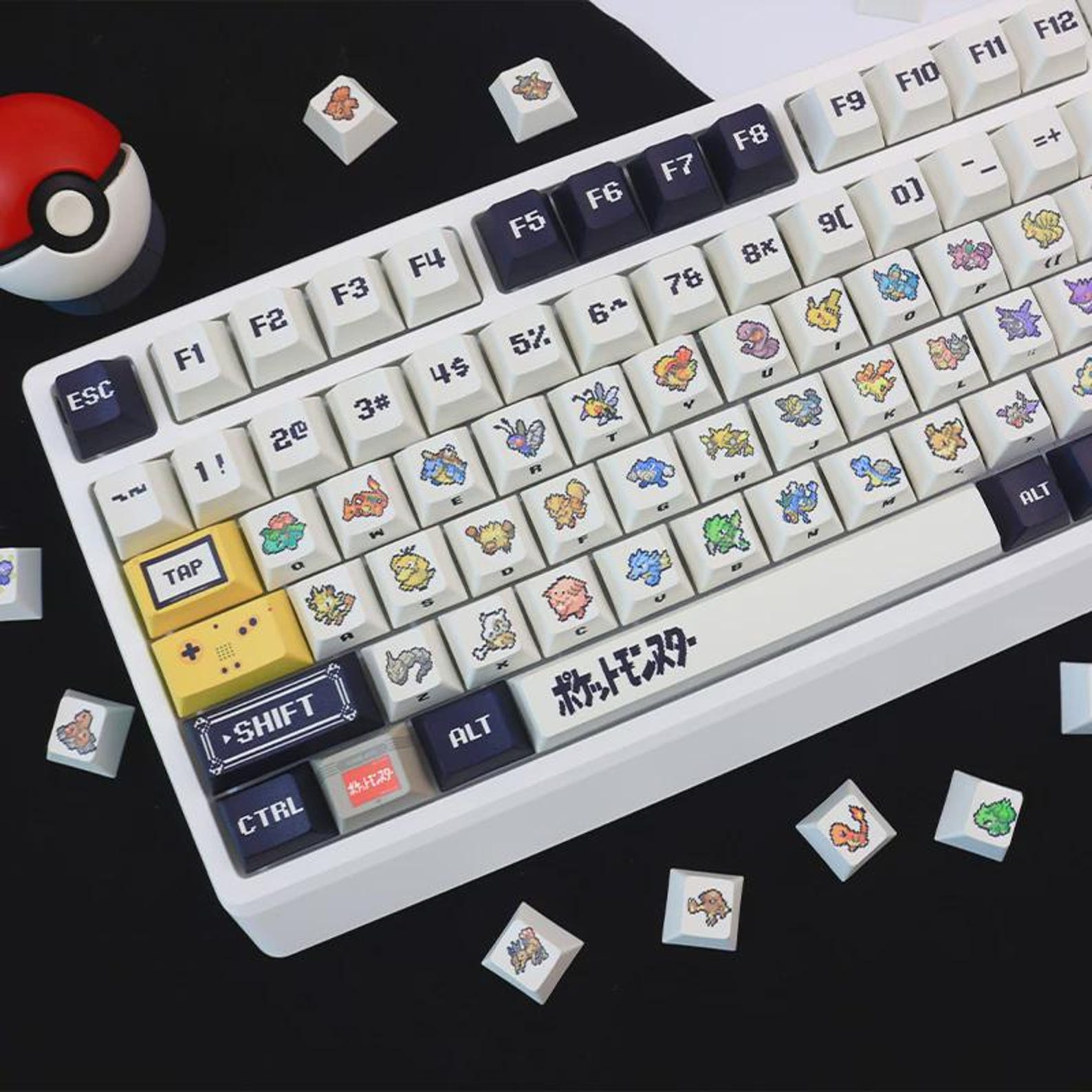 Pokemon Kanto PBT Keycaps (cherry Profile) - Etsy