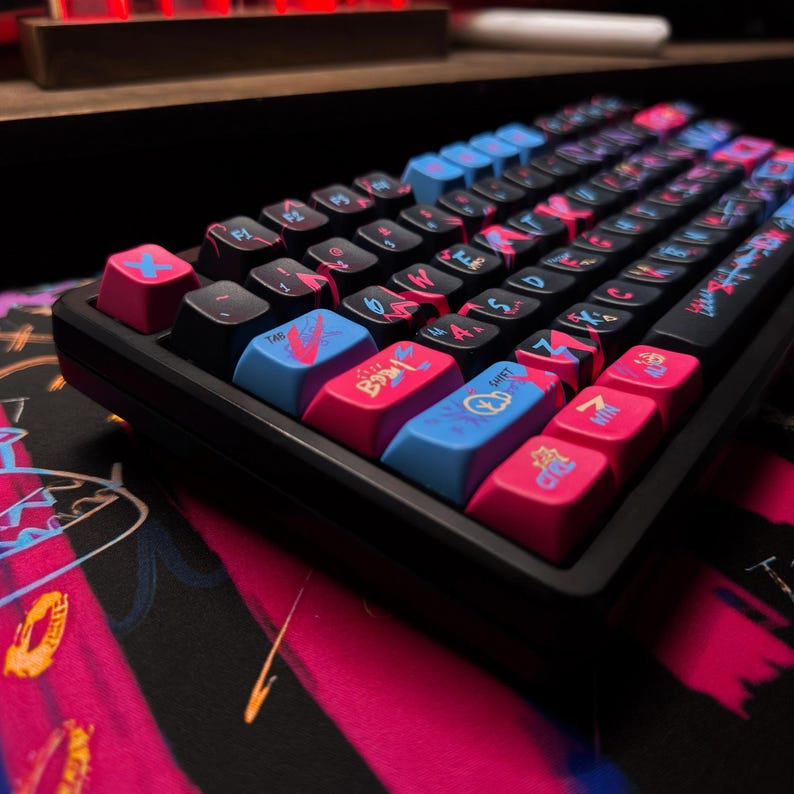 Arcane Jinx PBT Keycaps (cherry/mda Profiles) - Etsy