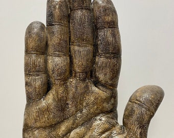 Large Artists Hand Sculpture, Figure Ceramic Art, Large Hand Sculpture, Large Sculpture, Big statue, Hand Sculpture, statue, concrete statue