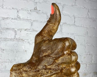 Fine Art Hand sculpture, Large Sculpture, Big Thumbs up, hand sculpture,big statue, like, dislike, Like sculpture, Concrete Sculpture