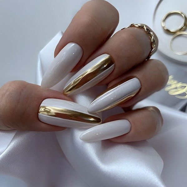 Cute Fake Nails Etsy