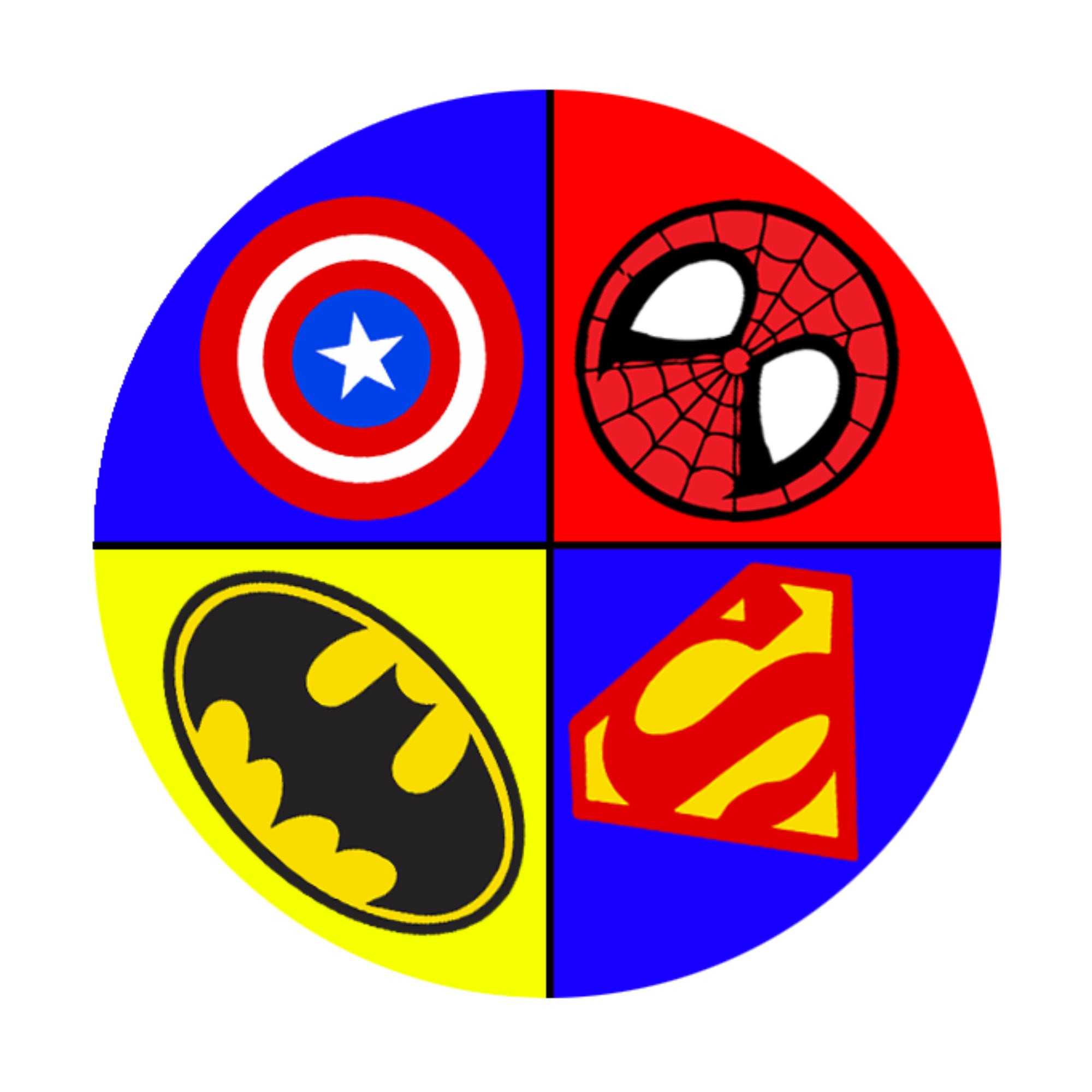 Superhero Cake Topper Superhero Edible Image Superhero Etsy Australia