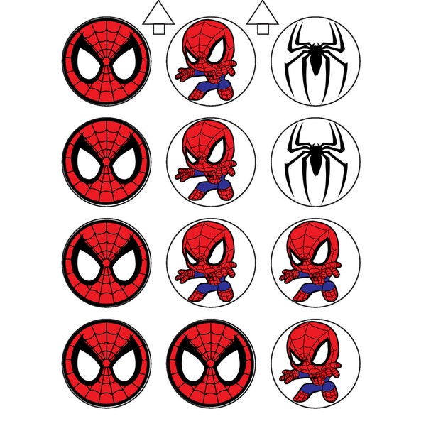 Spiderman Cake Topper Etsy Australia