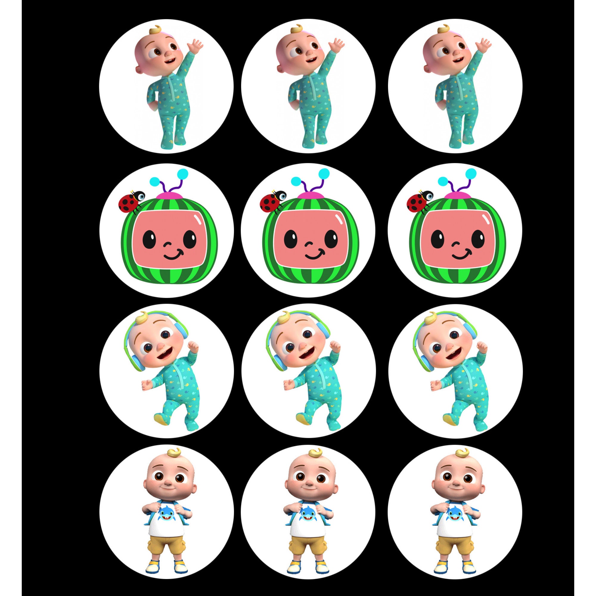 Edible Image Cupcake Topper Etsy Australia