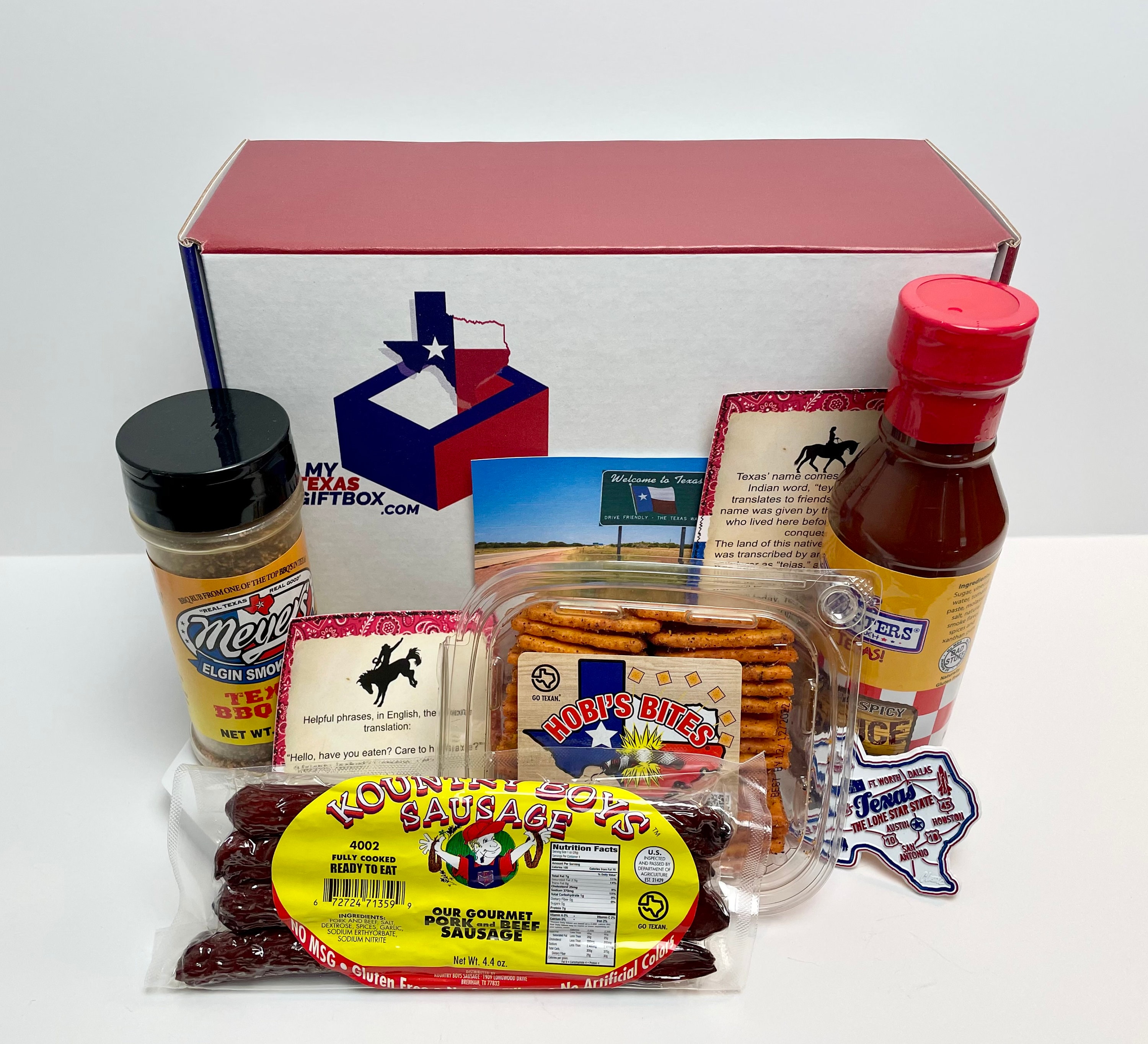 Texas BBQ Gift Box Etsy