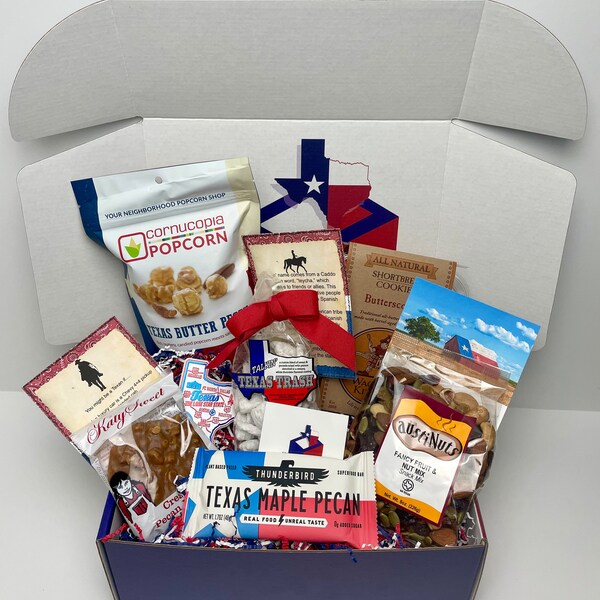 Texas Gift Basket Etsy