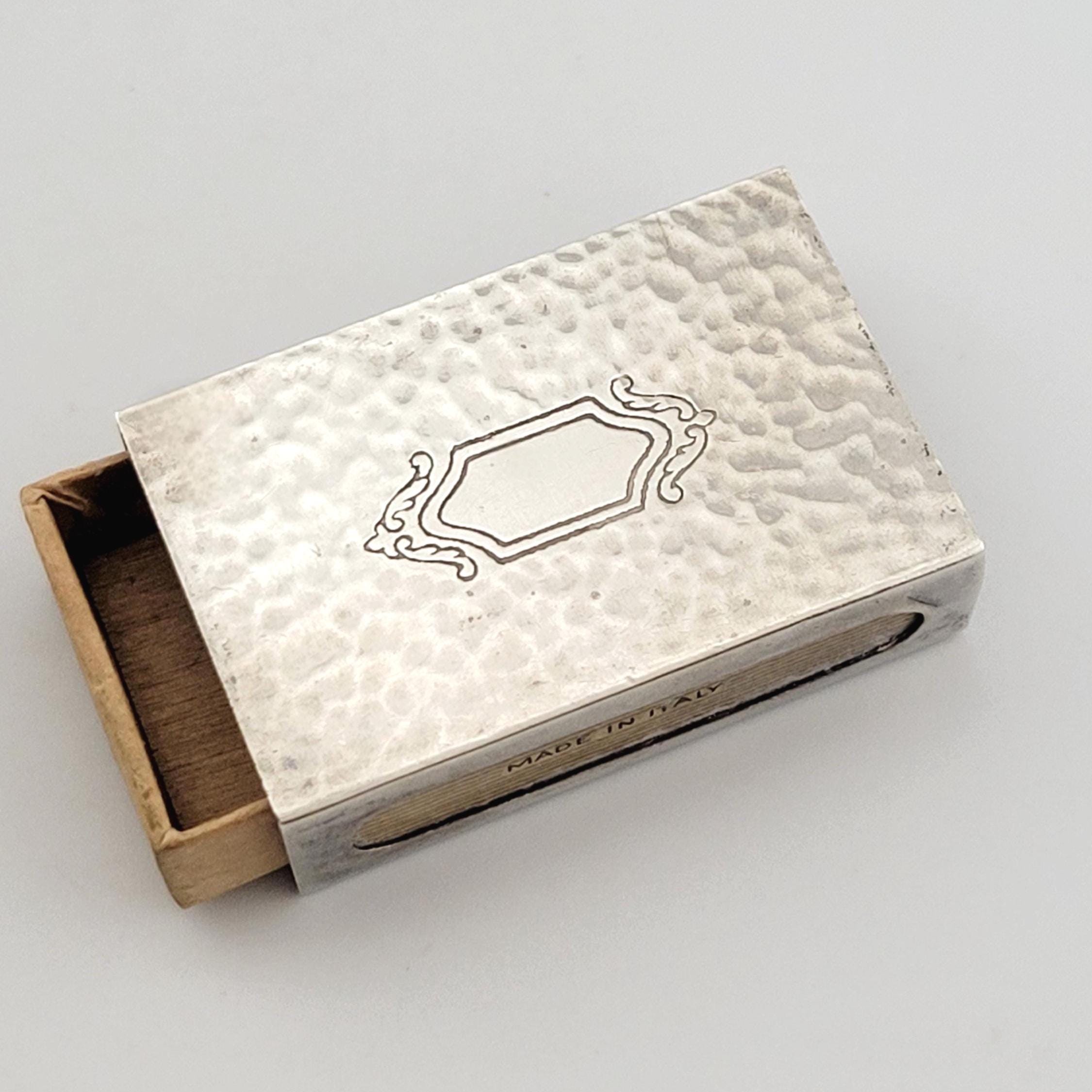 Sterling Silver Matchbox Holder - Etsy
