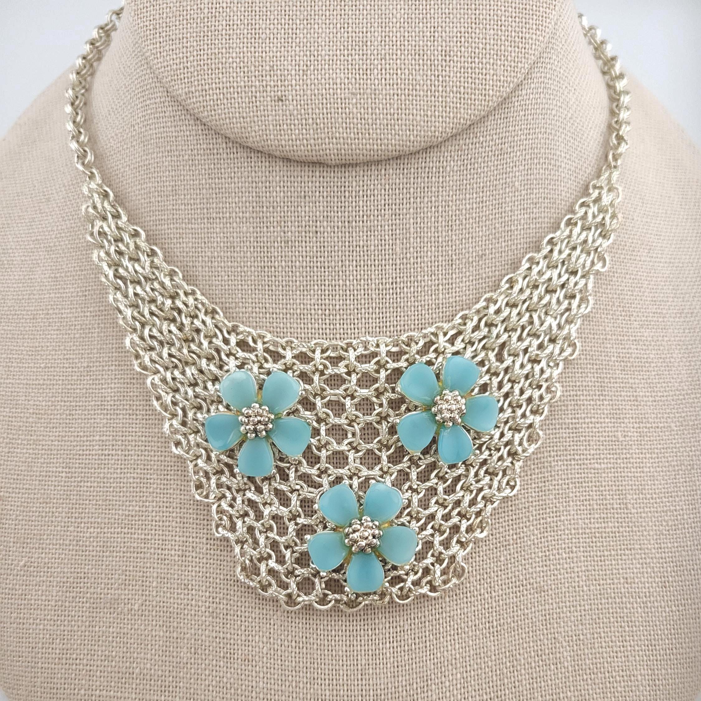 Blue Monet Necklace - Etsy