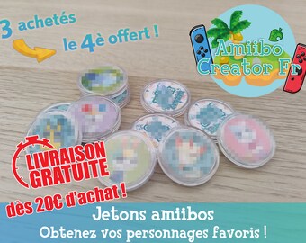 Jetons amiibo Animal Crossing personnalisés, tous les personnages disponibles ! Série 1 à 5 et Sanrio