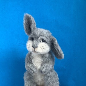 rabbit, cute rabbit, felt rabbit, needle felted animals, felt rabbit, felt rabbit, needle felting animals, art bunny