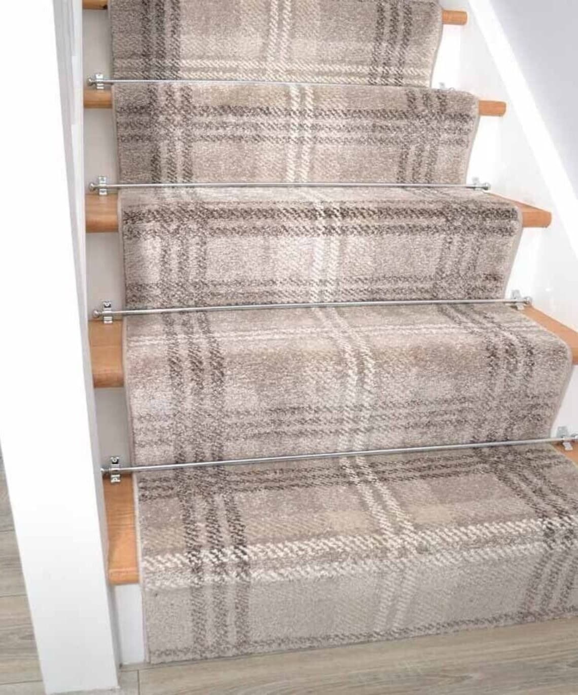 Tartan Stair Carpet Corridor Rugs Very Long Hallway Hall Etsy UK