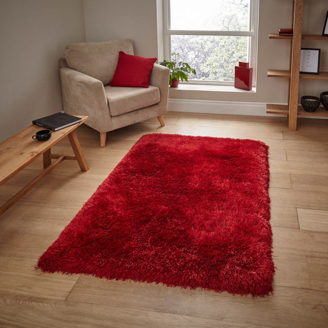 Super Soft Dense Shaggy Rug Carpet Mat Living Room Extra Large Etsy UK