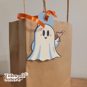 You&#39;ve Been Booed Ghost Tag: Halloween Treat Bag, Party Favor