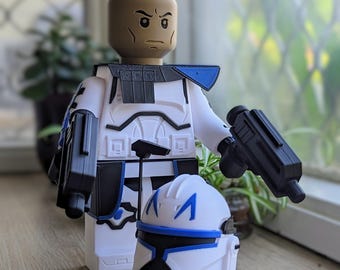 Captain Rex and Clone Trooper Lego Minifigure 6:1 Scale FREE POSTAGE within Australia. Perfect for Star Wars Fans and Collectors!