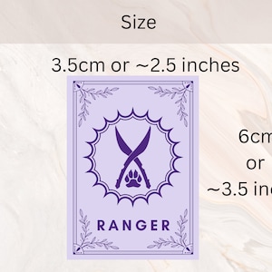 Carte incantesimo DnD Ranger / Libro degli incantesimi DnD / Carte libro degli incantesimi DnD / Accessorio giocatore Dnd / Download istantaneo / dnd Ranger/ Dungeon and Dragons 5e immagine 5