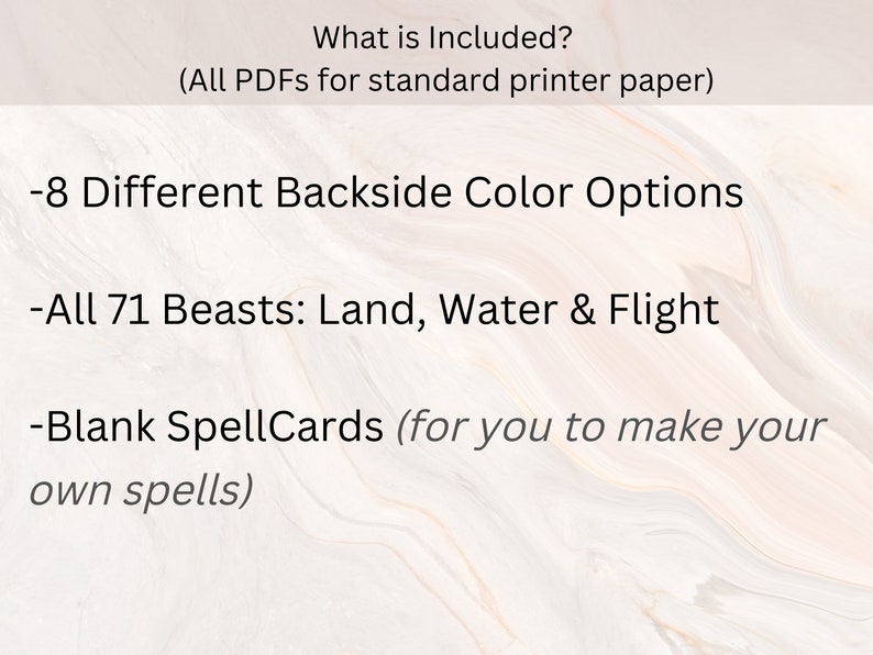 Druid Wild Shapes Cards Dnd 5e Wild Shape 71 Beast Etsy Canada