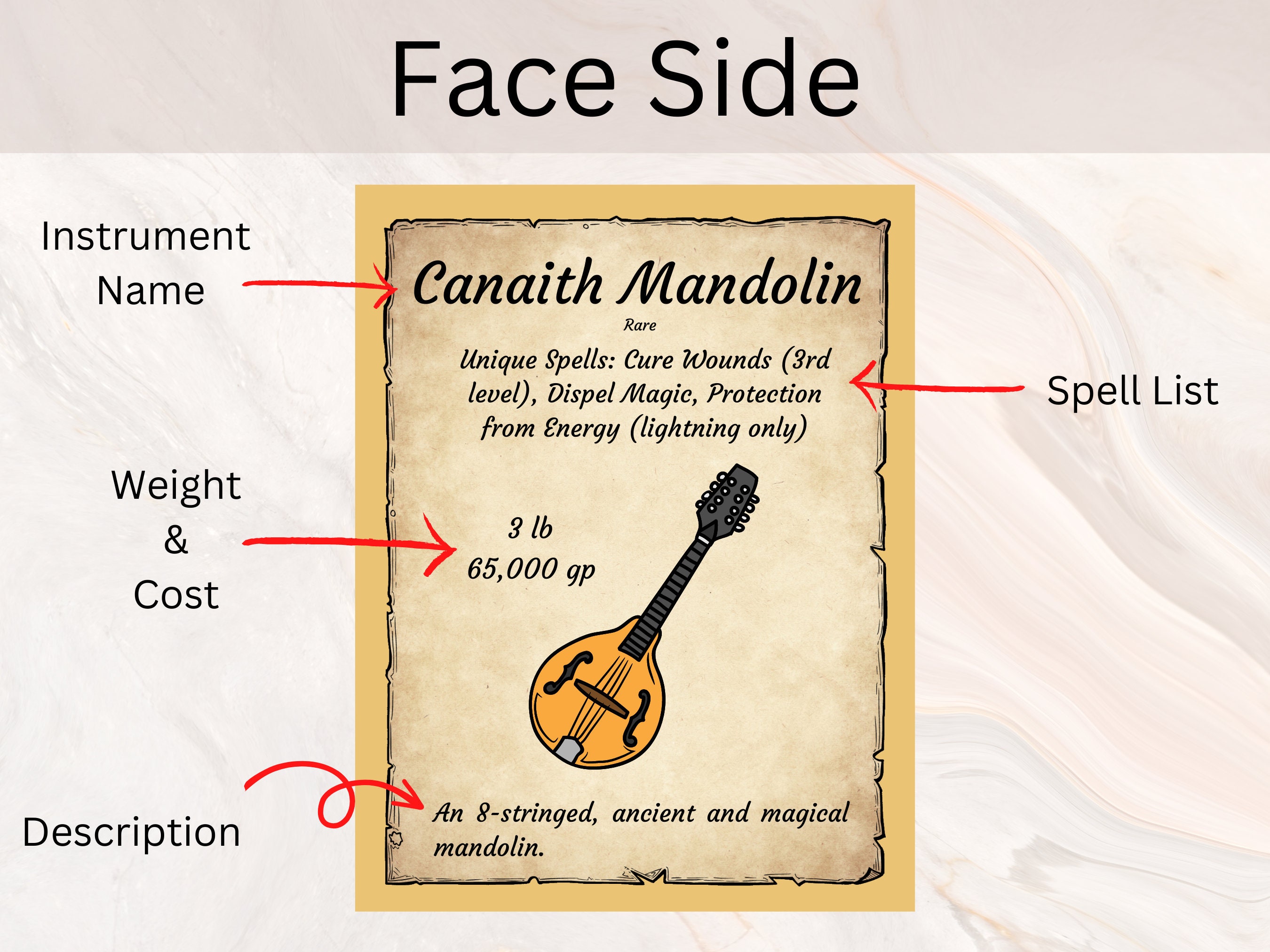Dnd Stringed Instruments BARD INSTRUMENTS | Dnd Bard Instruments | Bard Instrument Cards ...