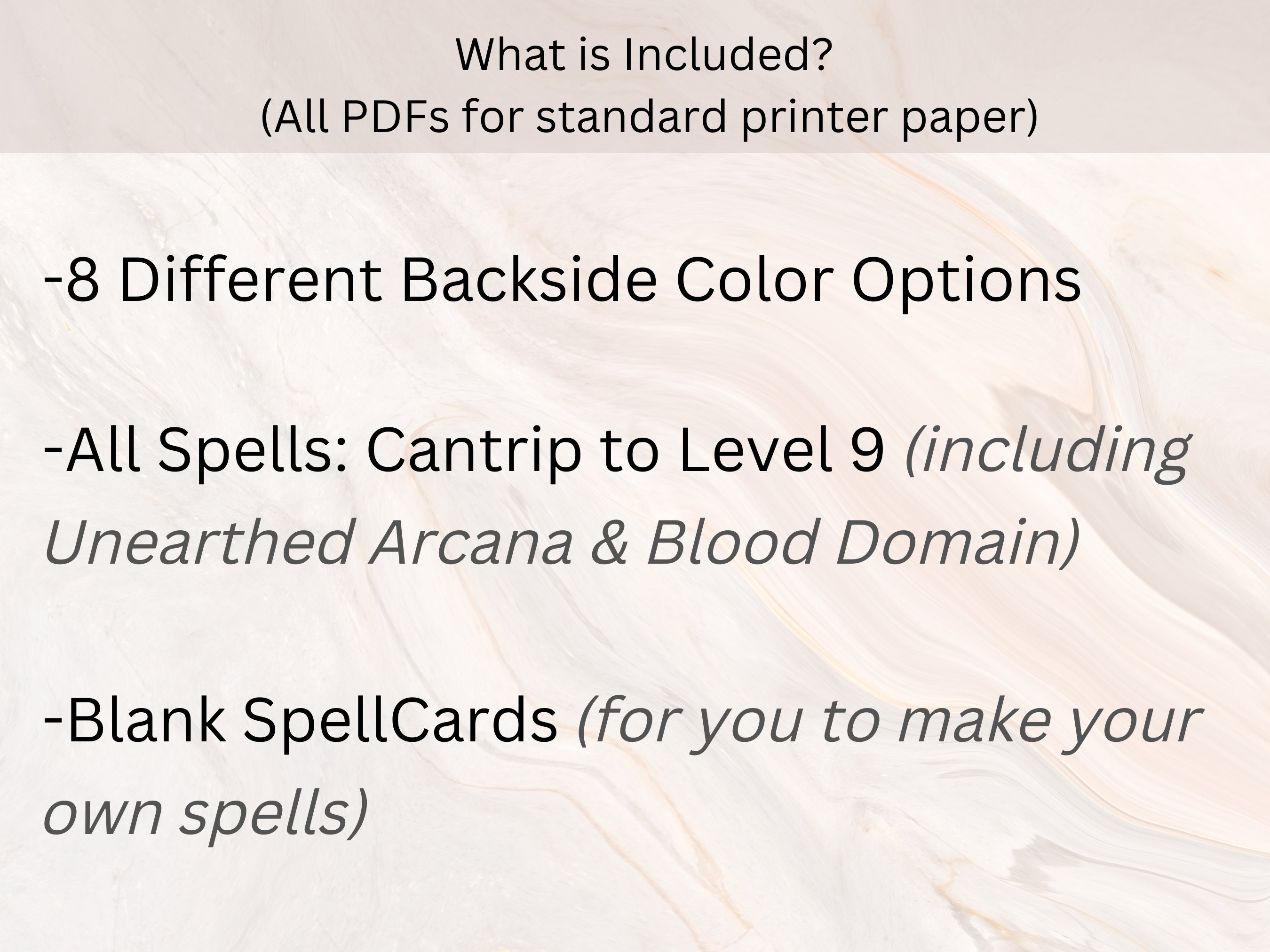 Paladin Dnd Spell Cards Dnd Spellbook Dnd Spellbook Cards - Etsy