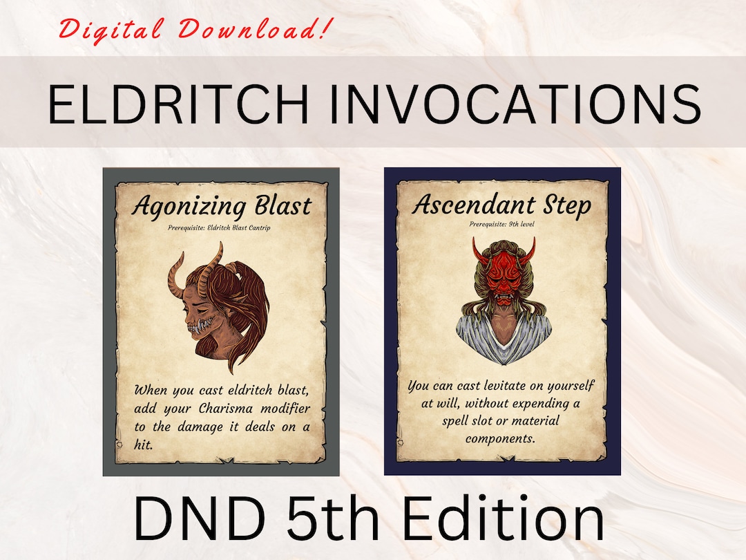 Dnd 2024 Warlock Invocations Pammi Barbette