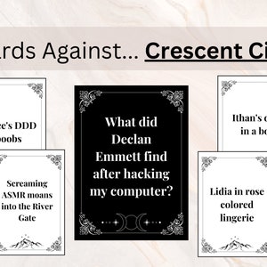 Carte contro Crescent City/Una casa di terra e sangue/Giochi di Crescent City/Download digitali/Sarah J. Maas/Hunt/Ruhn/Bryce