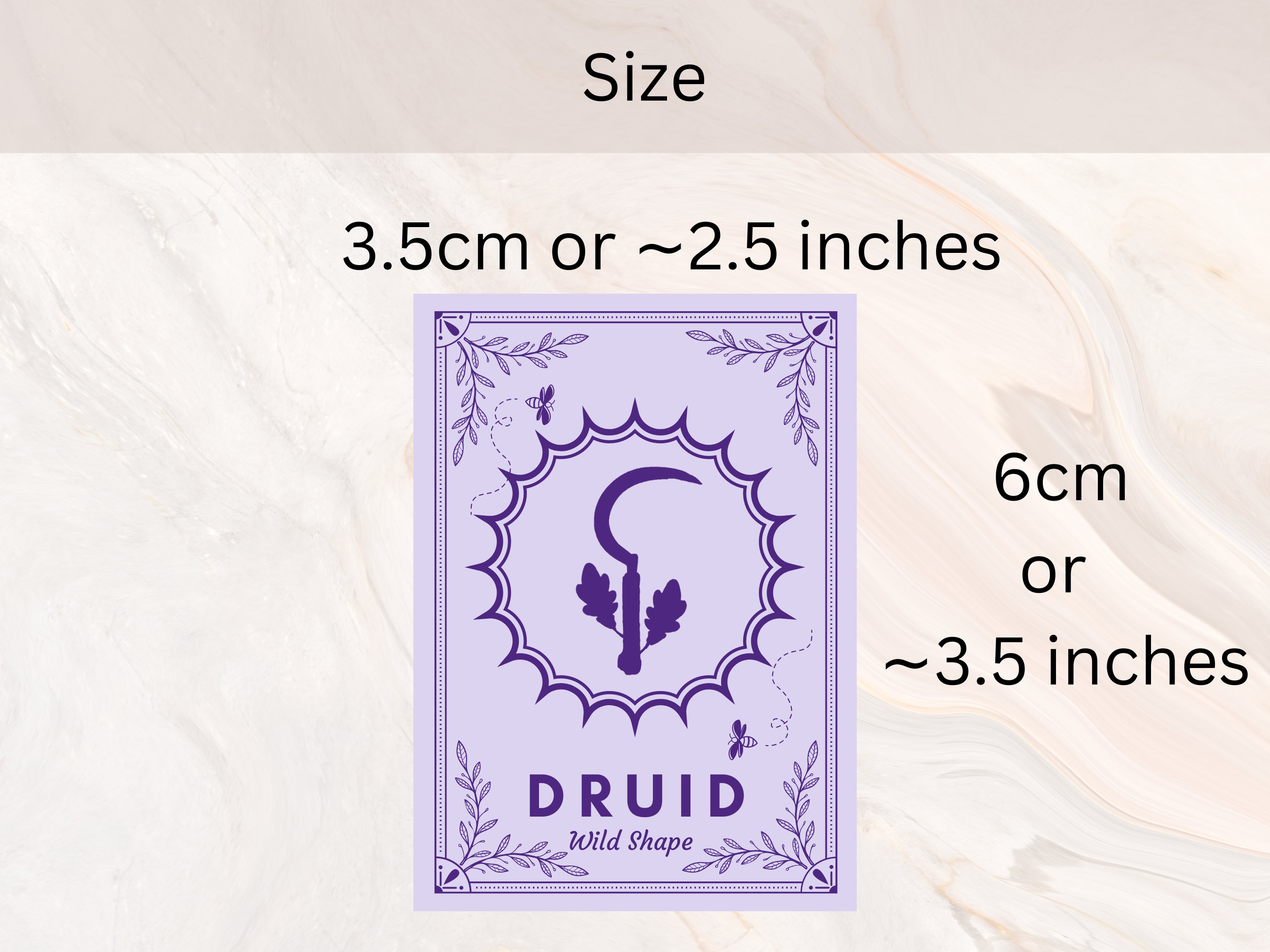 Moon Druid Wild Shapes Cards Dnd 5e Wild Shape 93 Beast Etsy Australia