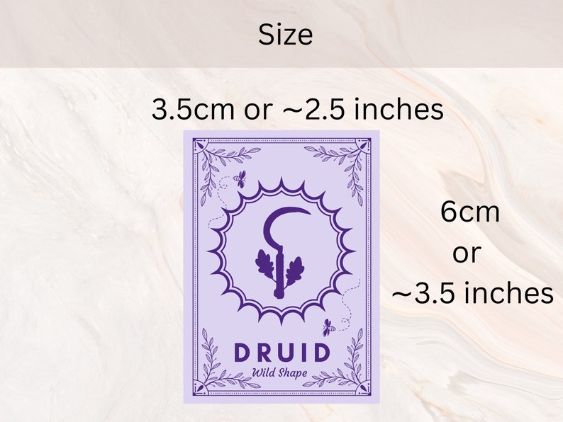 Druid Wild Shapes Cards Dnd 5e - Il 794xN.4310840188 Msfe 