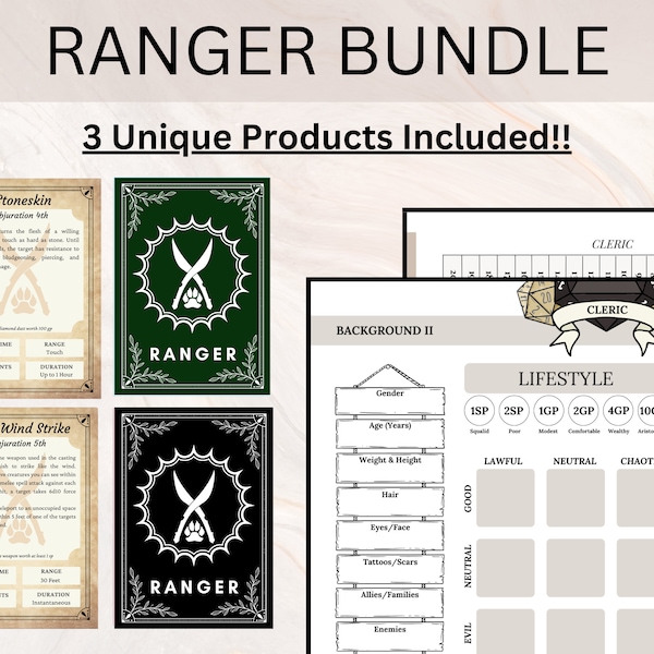 Dnd 5e Spell Sheet Etsy Australia